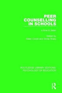 bokomslag Peer Counselling in Schools
