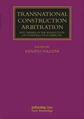 bokomslag Transnational Construction Arbitration