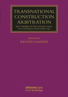 bokomslag Transnational Construction Arbitration