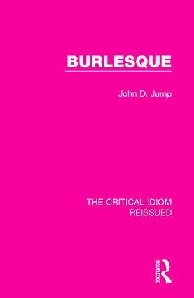 John D. Jump - Burlesque, Inbunden