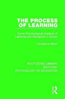 The Process of Learning 1