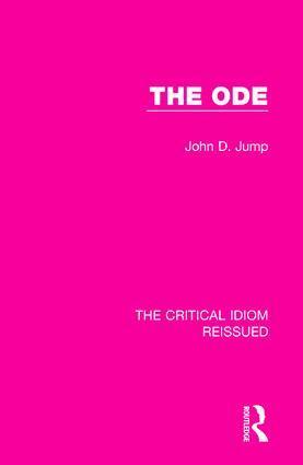 John D. Jump - Ode, Häftad