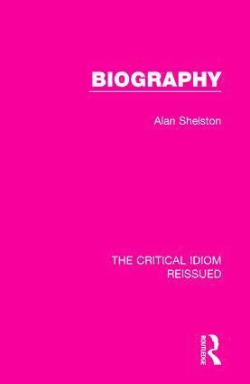 Alan Shelston - Biography, Inbunden