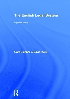 bokomslag The English Legal System