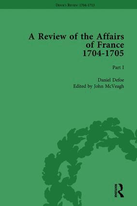 John McVeagh - Defoe's Review 1704-13, Volume 1 (1704-5), Part I, Inbunden