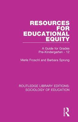 bokomslag Resources for Educational Equity