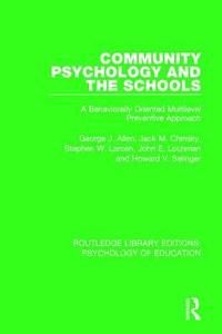 bokomslag Community Psychology and the Schools
