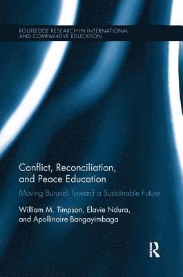 Conflict, Reconciliation and Peace Education 1