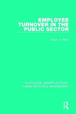 bokomslag Employee Turnover in the Public Sector