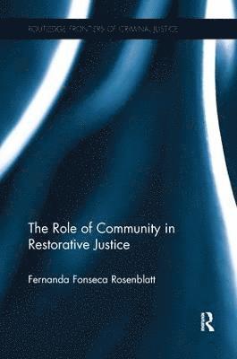 bokomslag Role of Community in Restorative Justice