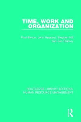 Time, Work and Organization 1