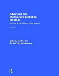 bokomslag Advanced and Multivariate Statistical Methods