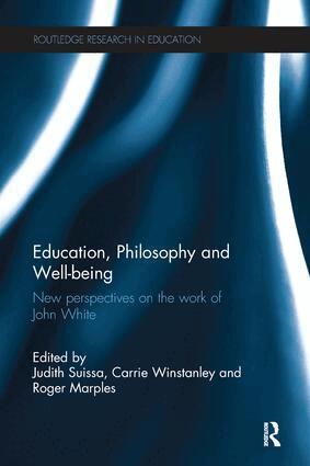 Judith Suissa, Carrie Winstanley, Roger Marples - Education, Philosophy and Well-being, Häftad