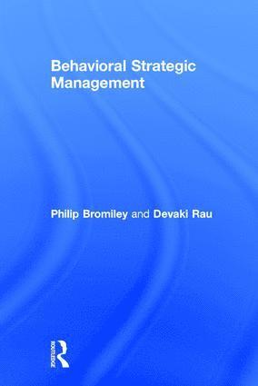 bokomslag Behavioral Strategic Management