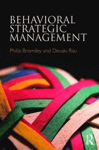 bokomslag Behavioral Strategic Management