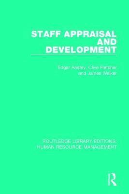 Edgar Anstey, Clive Fletcher, James Walker - Staff Appraisal and Development, Häftad