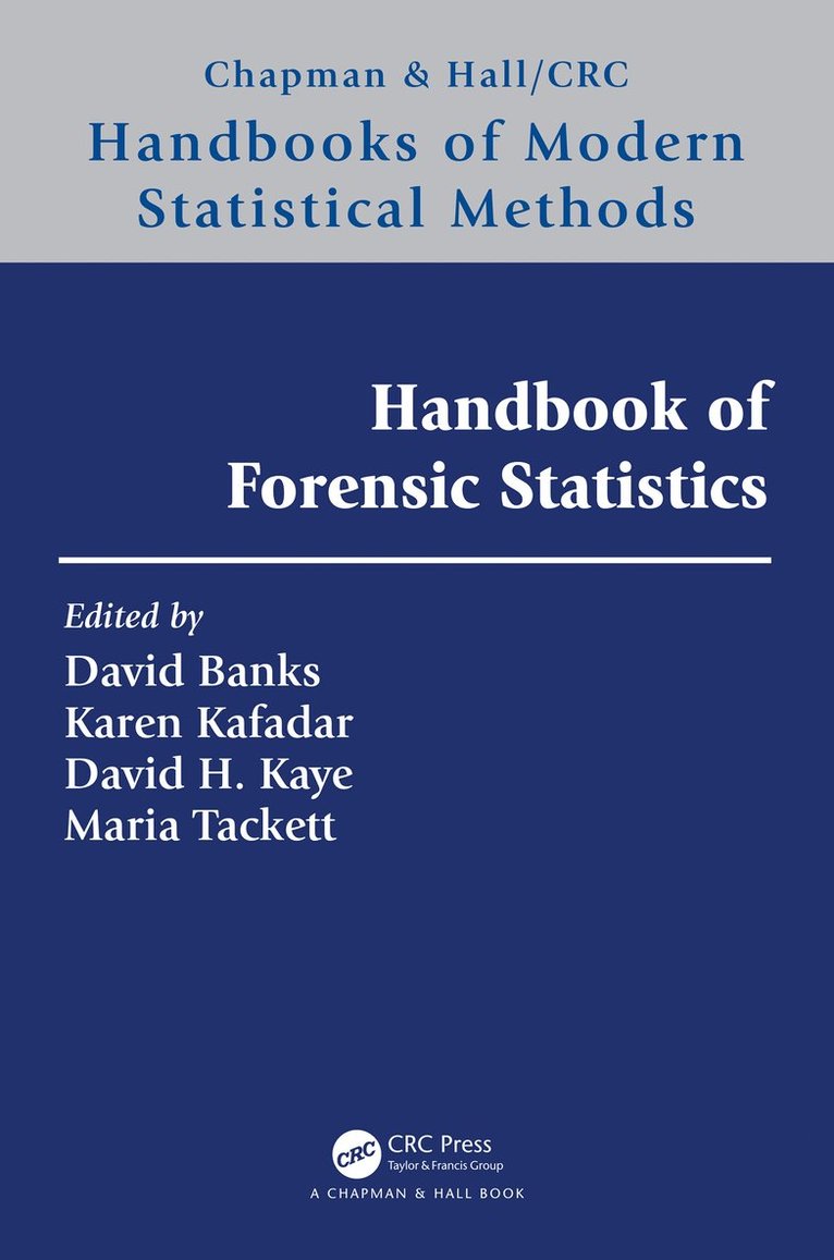 Handbook of Forensic Statistics 1