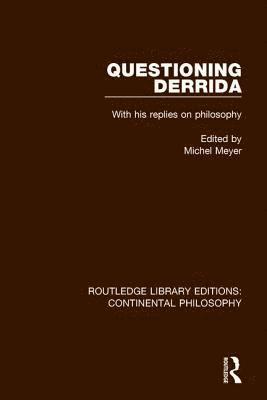 Questioning Derrida 1