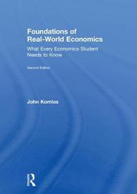 bokomslag Foundations of Real-World Economics