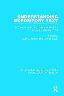 bokomslag Understanding Expository Text