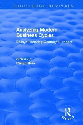 Analyzing Modern Business Cycles 1