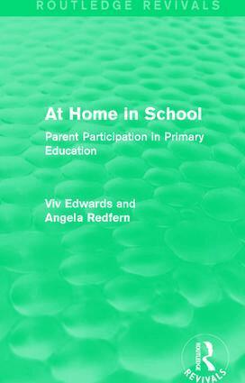 Viv Edwards, Angela Redfern - At Home in School (1988), Inbunden