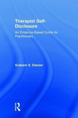 Therapist Self-Disclosure 1