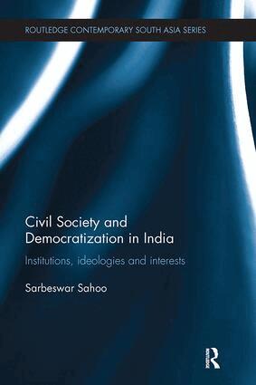 Sarbeswar Sahoo - Civil Society and Democratization in India, Häftad