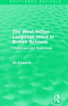 Viv Edwards - West Indian Language Issue in British Schools (1979), Inbunden