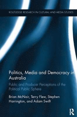 bokomslag Politics, Media and Democracy in Australia