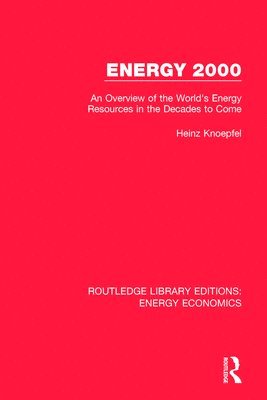 bokomslag Energy 2000