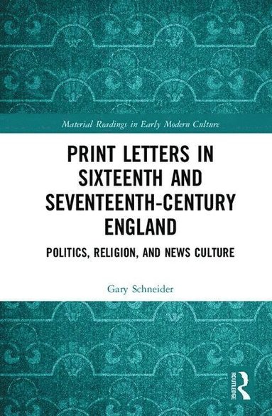 bokomslag Print Letters in SeventeenthCentury England