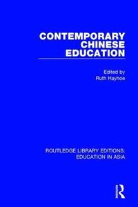 bokomslag Contemporary Chinese Education