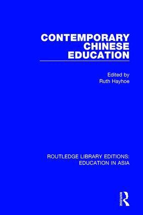 Ruth Hayhoe - Contemporary Chinese Education, Inbunden
