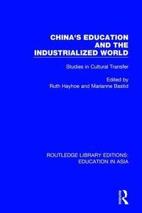 bokomslag China's Education and the Industrialised World