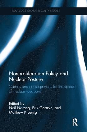 Nonproliferation Policy and Nuclear Posture 1