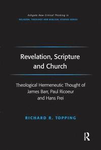 bokomslag Revelation, Scripture and Church