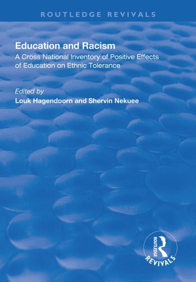 Louk Hagendoorn, Shervin Nekuee - Education and Racism, Häftad