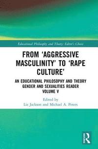 bokomslag From Aggressive Masculinity to Rape Culture