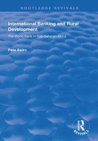bokomslag International Banking and Rural Development