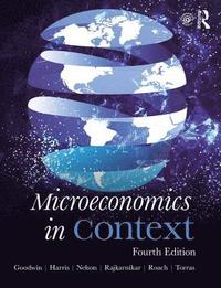 bokomslag Microeconomics in Context