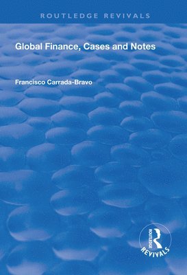 Global Finance, Cases and Notes 1