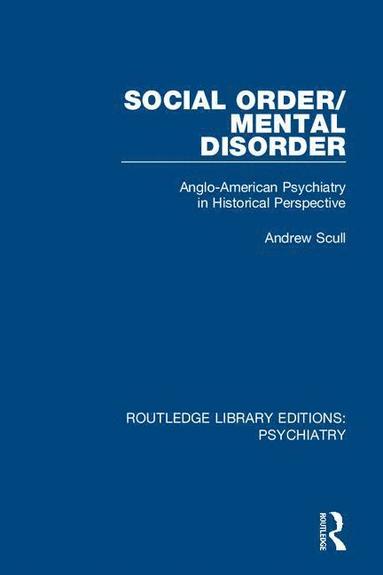 bokomslag Social Order/Mental Disorder