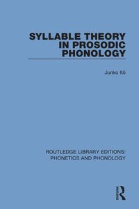 bokomslag Syllable Theory in Prosodic Phonology