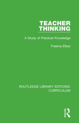 Freema Elbaz - Teacher Thinking, Inbunden