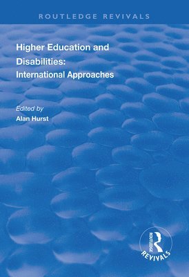 Higher Education and Disabilities 1