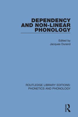 Dependency and Non-Linear Phonology 1