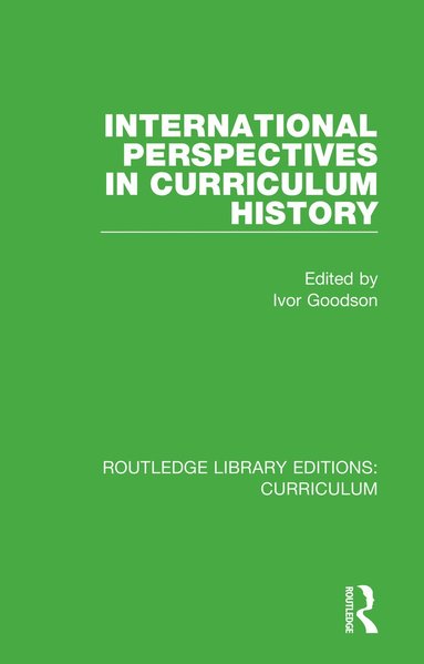 bokomslag International Perspectives in Curriculum History