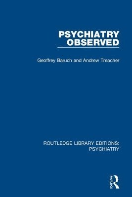 bokomslag Psychiatry Observed