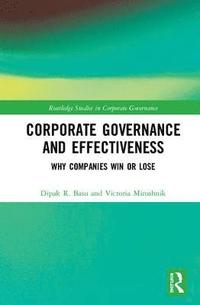 bokomslag Corporate Governance and Effectiveness